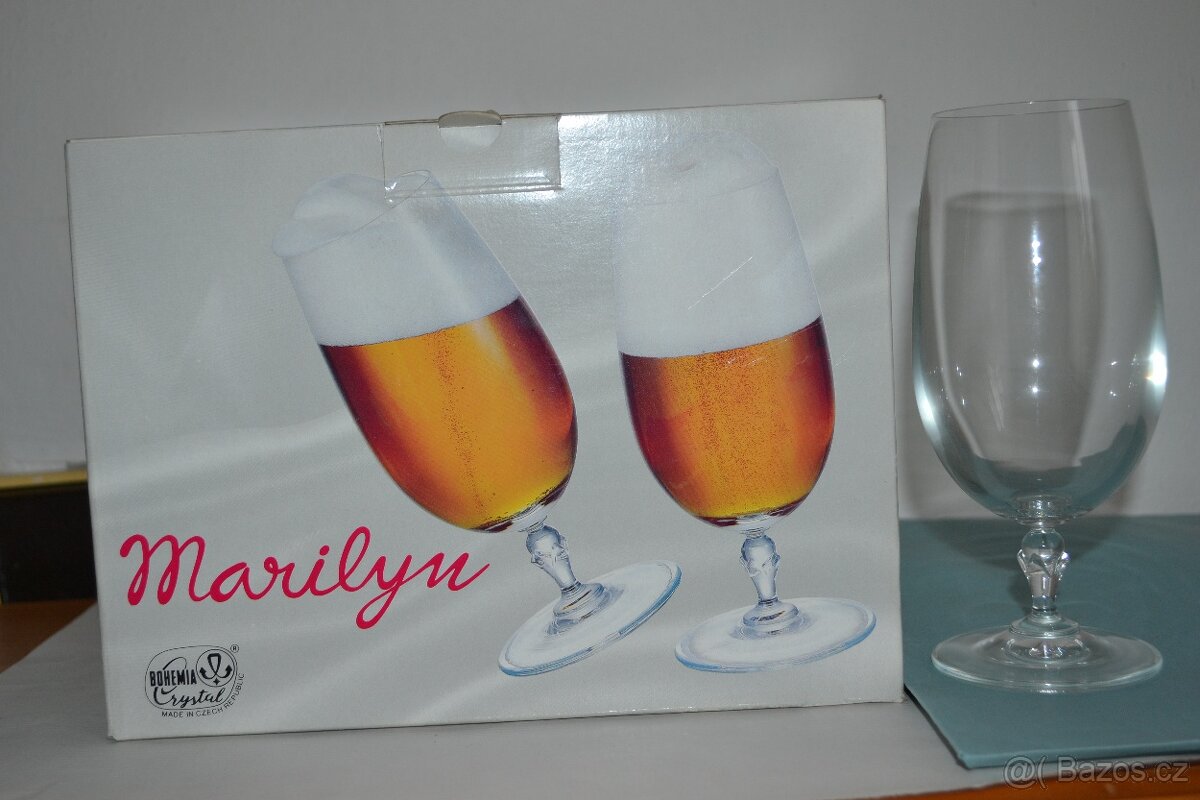 Skleničky Marylin
