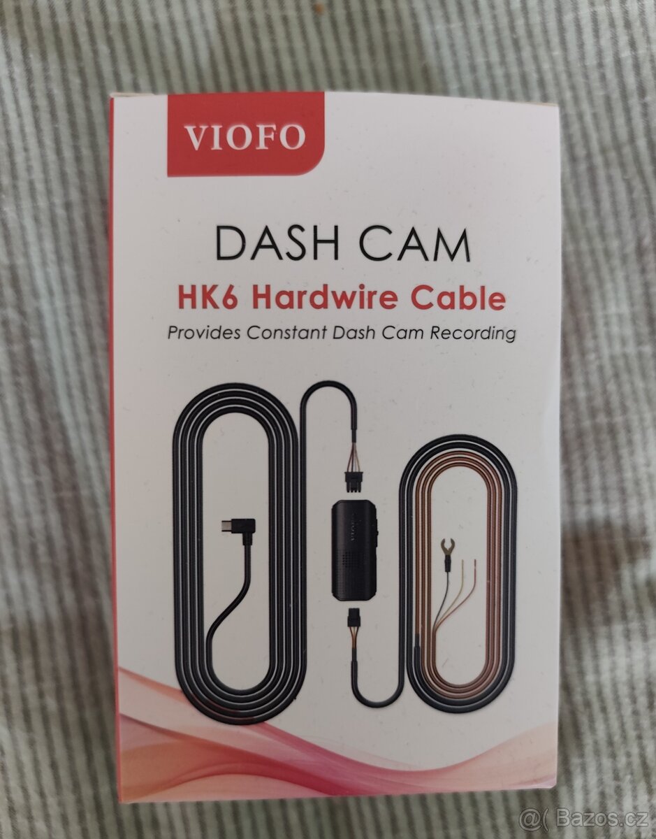 Napájecí kabel VIOFO HK6 Hardwire Kit (USB-C) – Nový