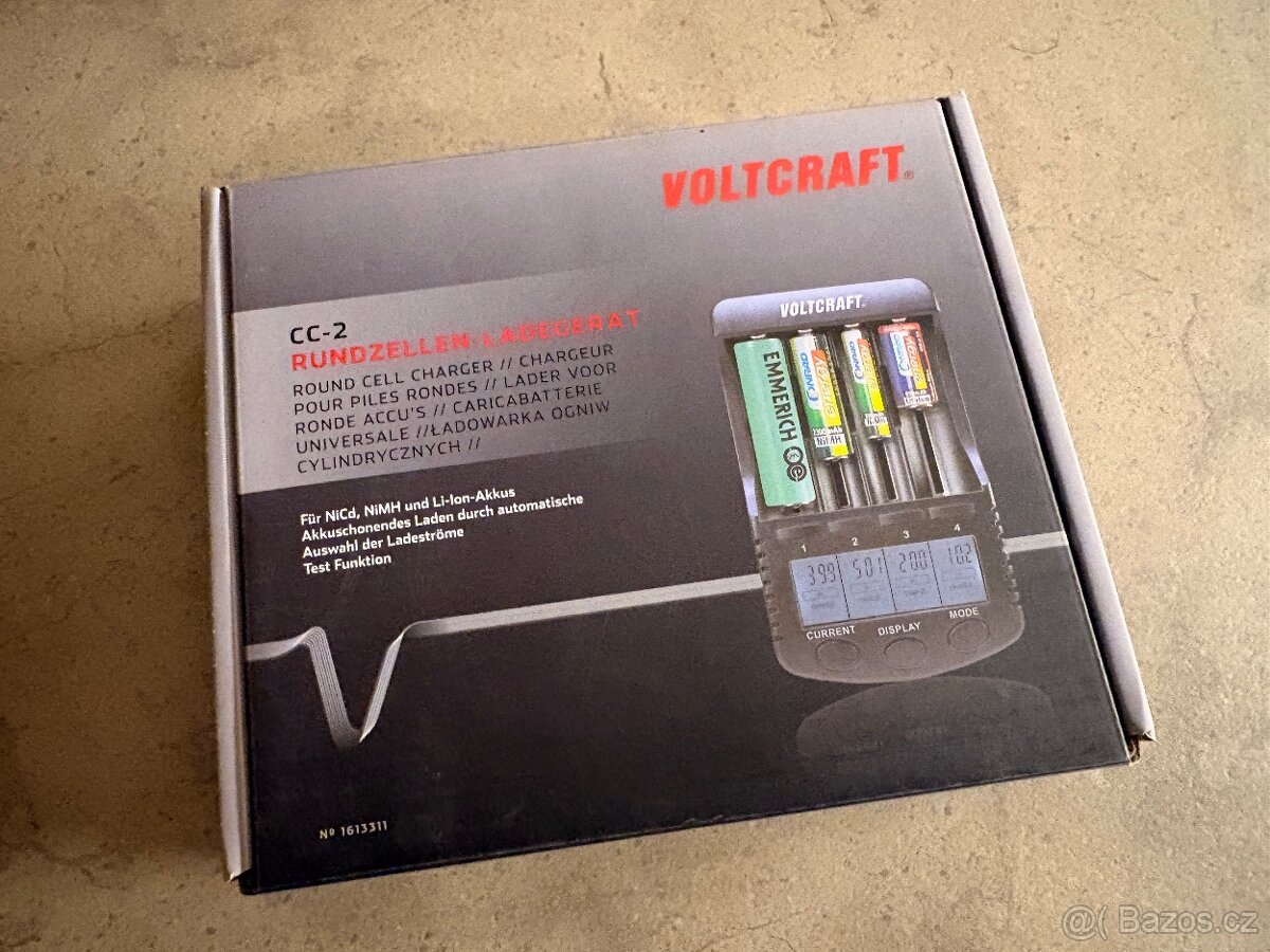 Voltcraft CC-2 nabíječka NiMH, NiCd, Li-Ion