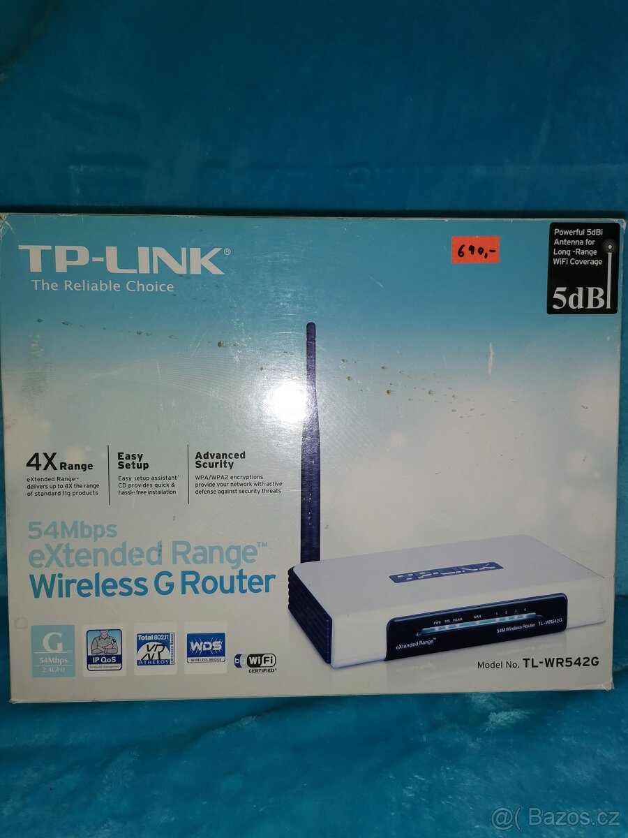 TP-LINK WIRELESS G ROUTER