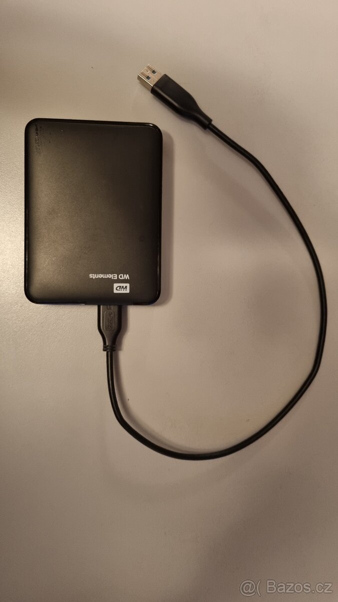 HDD 2,5 Western Digital Elements Portable 1,5 TB černý