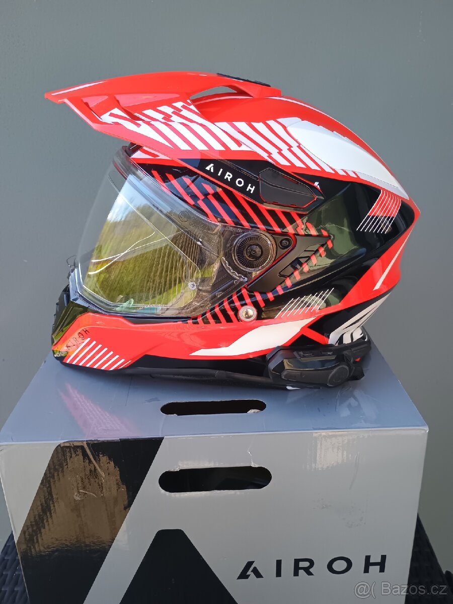 Helma na motorku