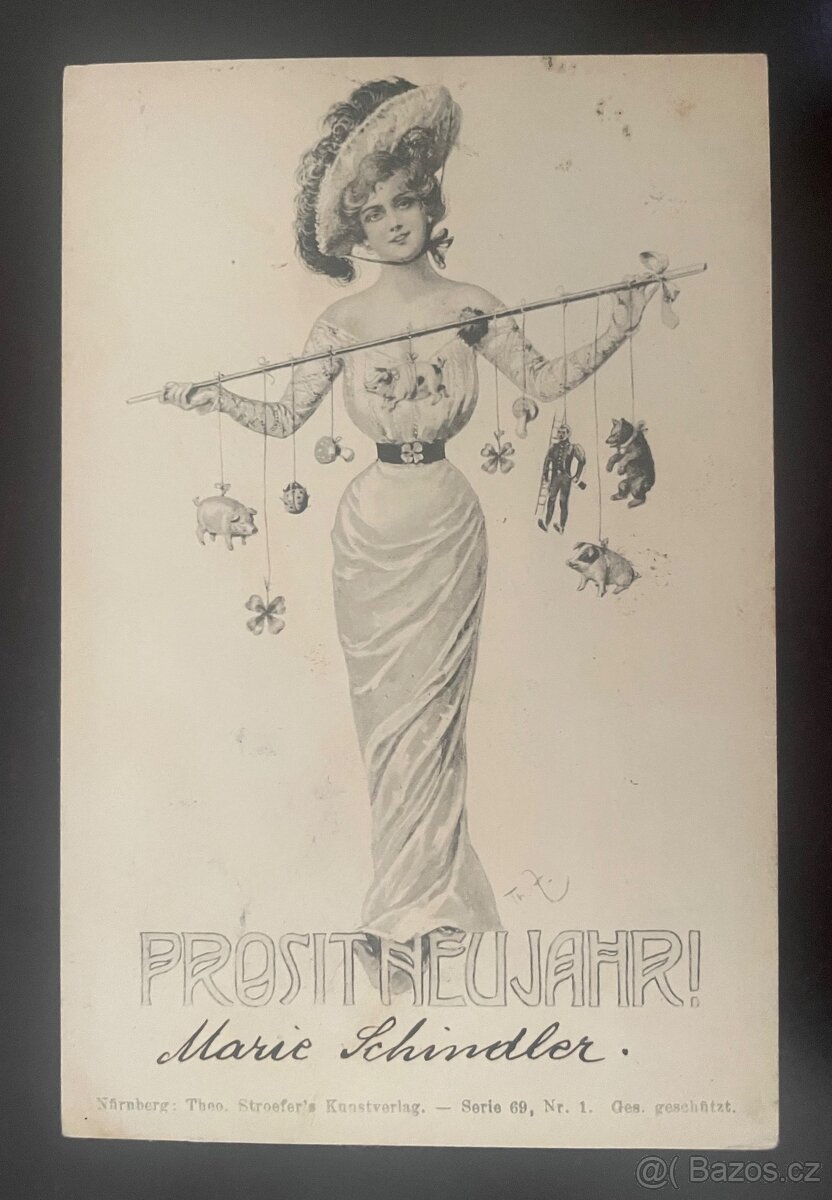 Stará pohlednice r. 1903 č.12