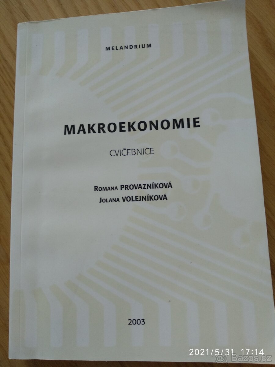 Makroekonomie cvičebnice