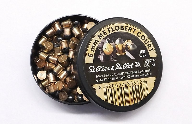 Střelivo Sellier a Bellot Flobert 6 mm ME COURT