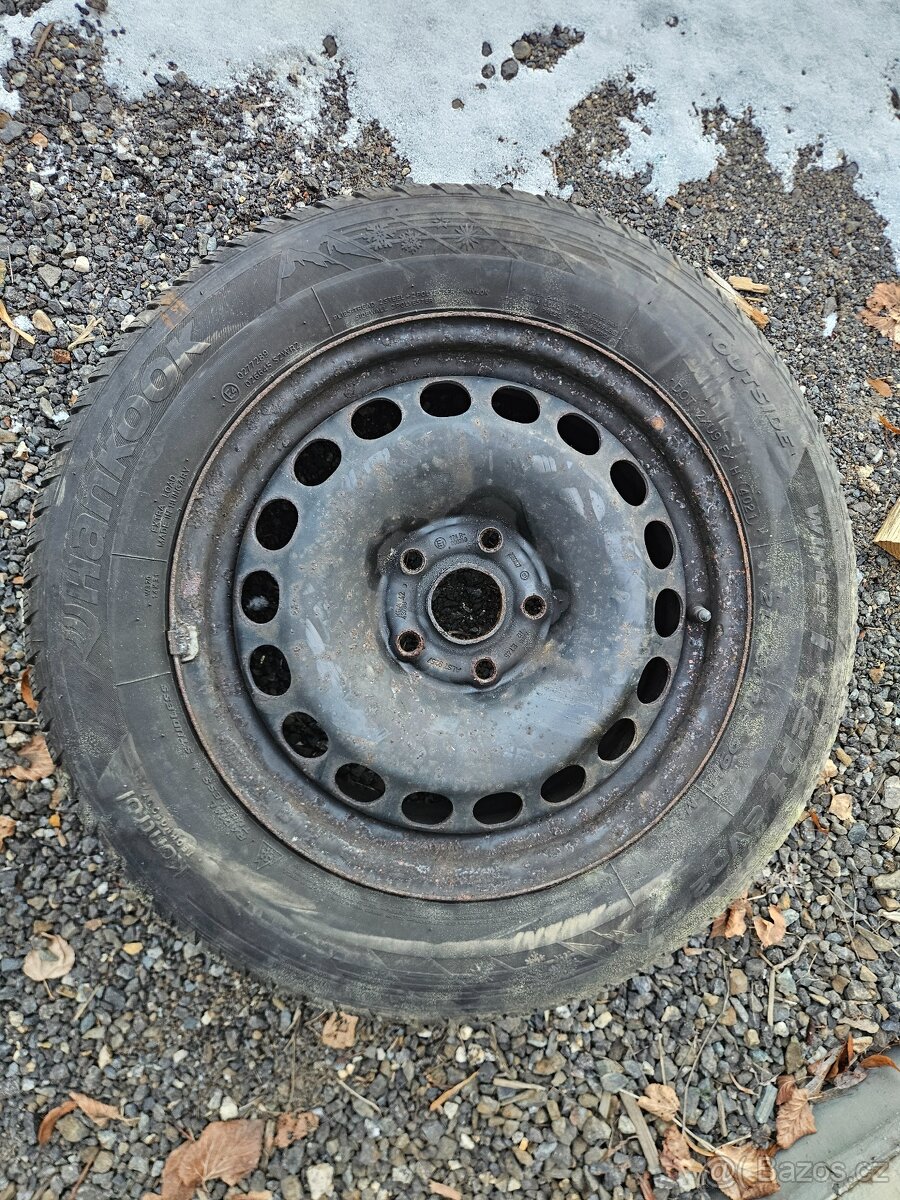 Škoda Yeti - sada disků+gumy