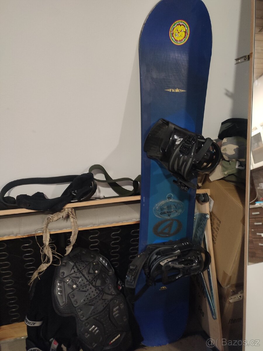 Nové vázání+starší snowboard Nale