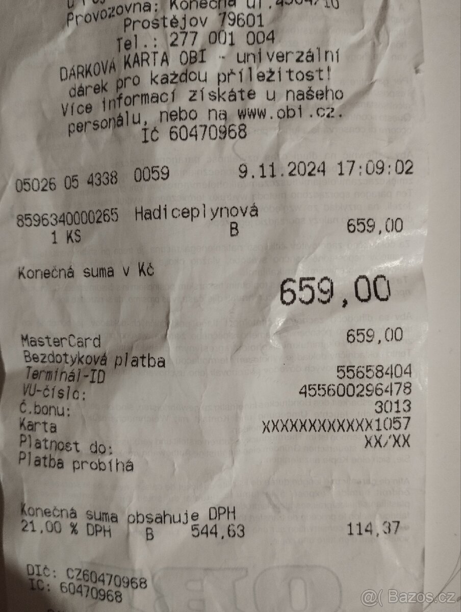 Plynová hadice