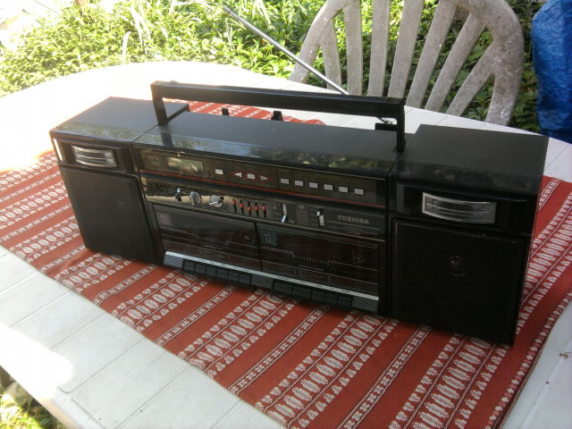Starý Tuzexový RADIO-DVOJKAZEŤÁK i do ruky (80tá léta)