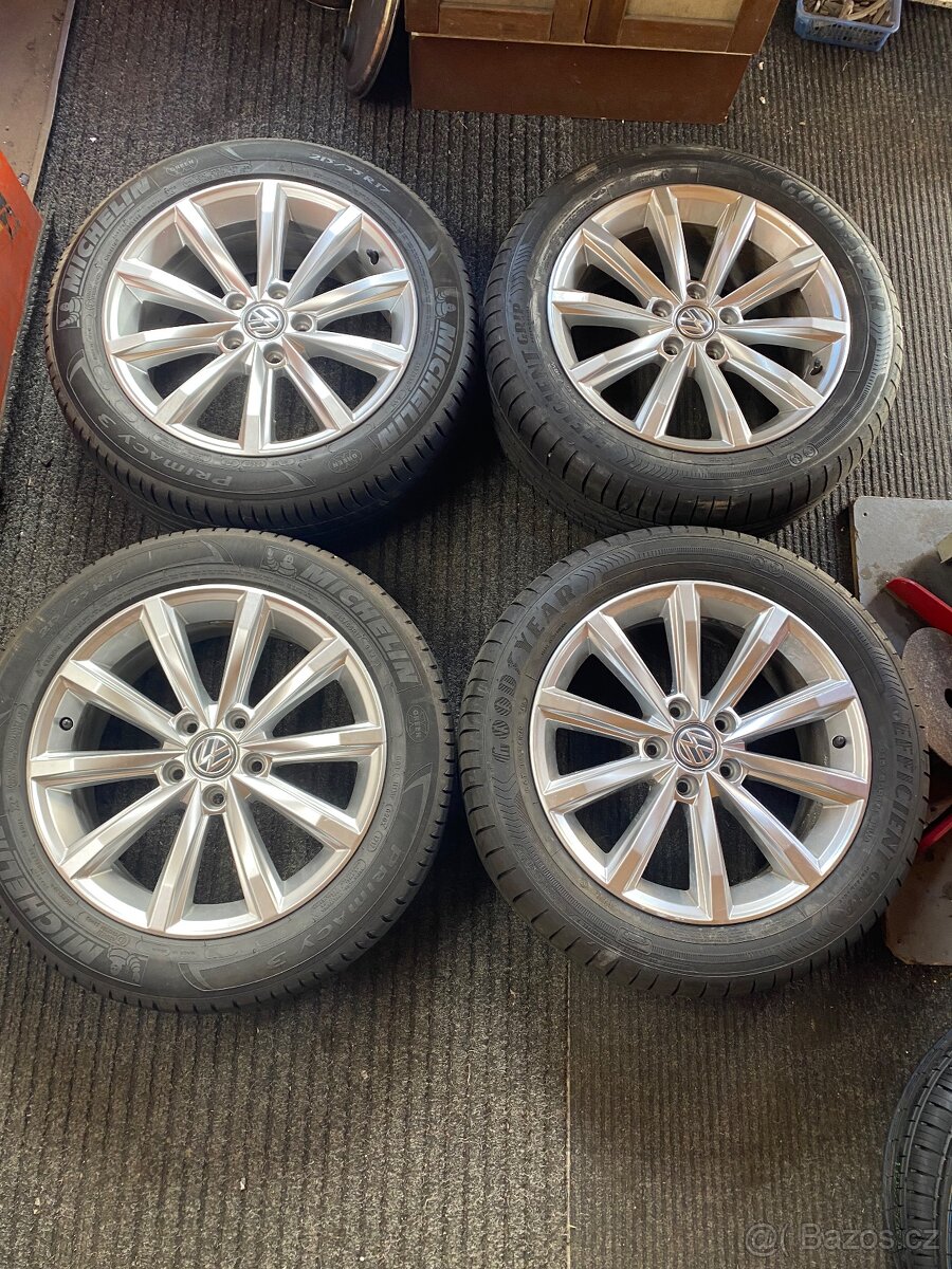 Prodám Originální ALu Volkswagen R17