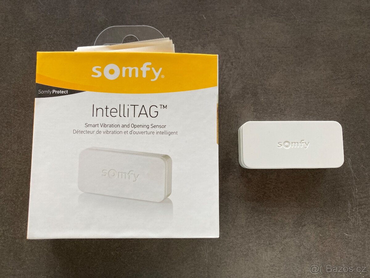 Somfy IntelliTAG - senzor oken a dveří pro zabezpečovací sys