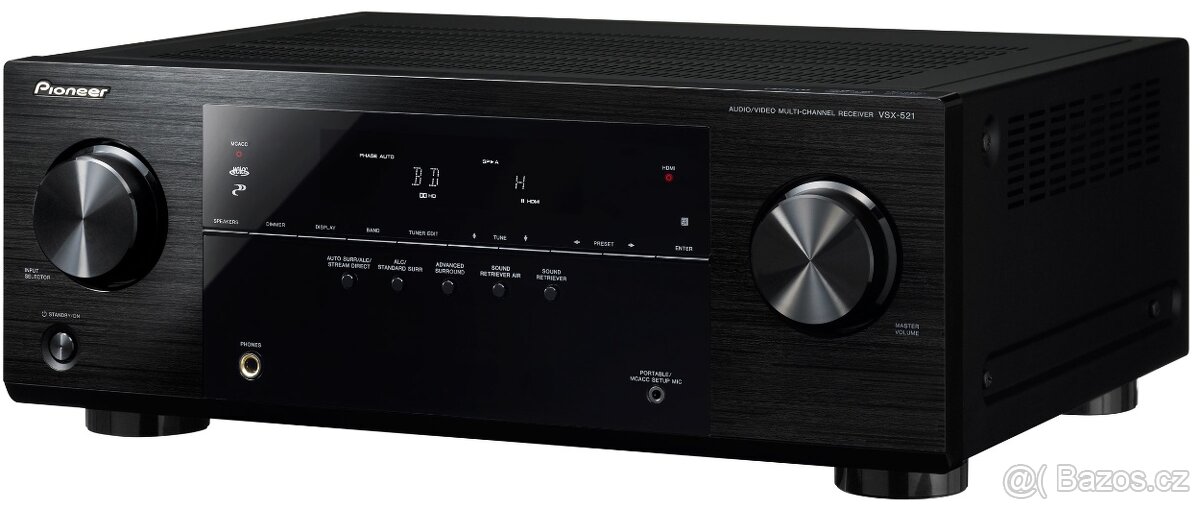 AV Recever Pioneer VSX-521-K,HDMI,3D,5 x 130 W