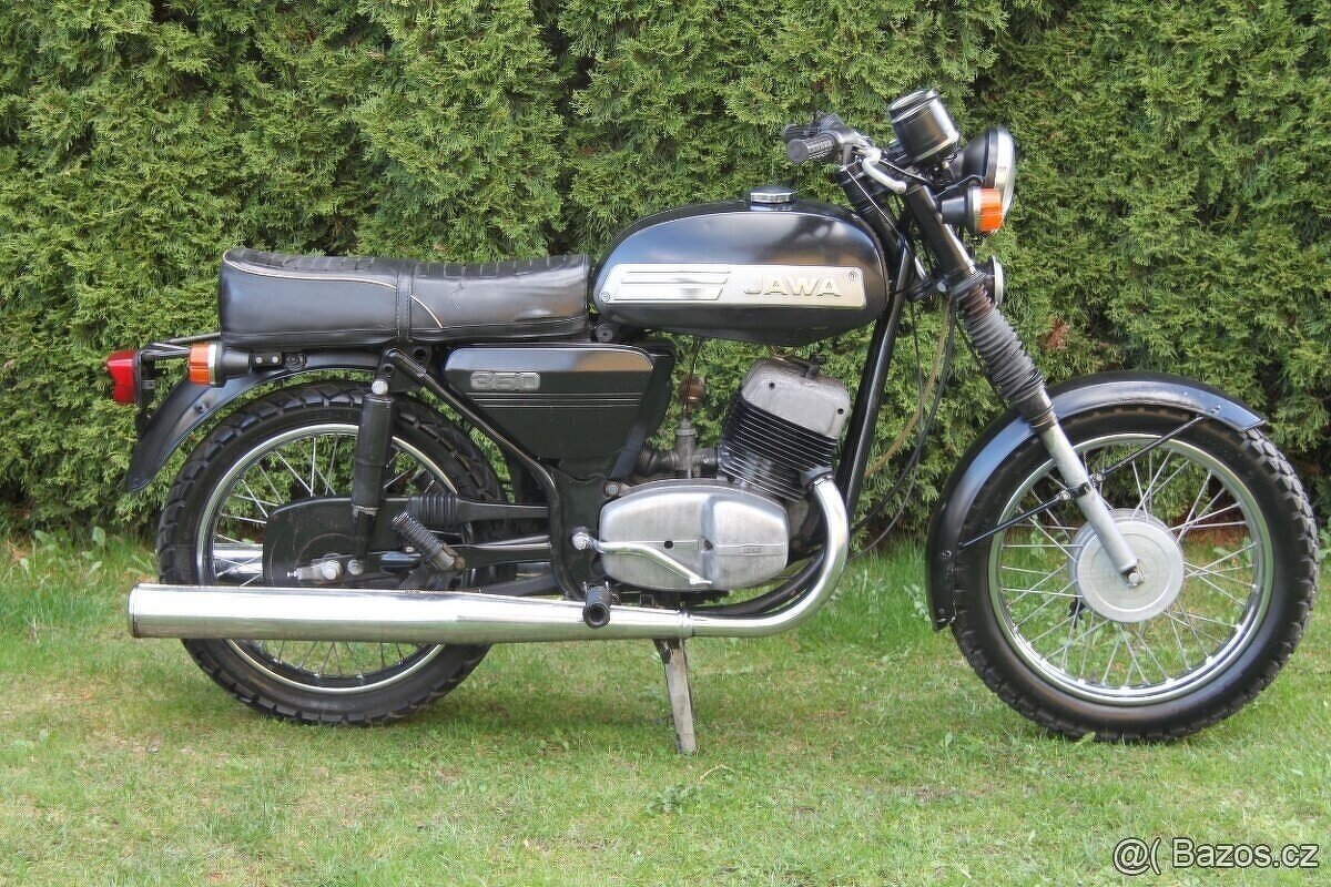 Jawa 350/634 konopnice 1981 s TP