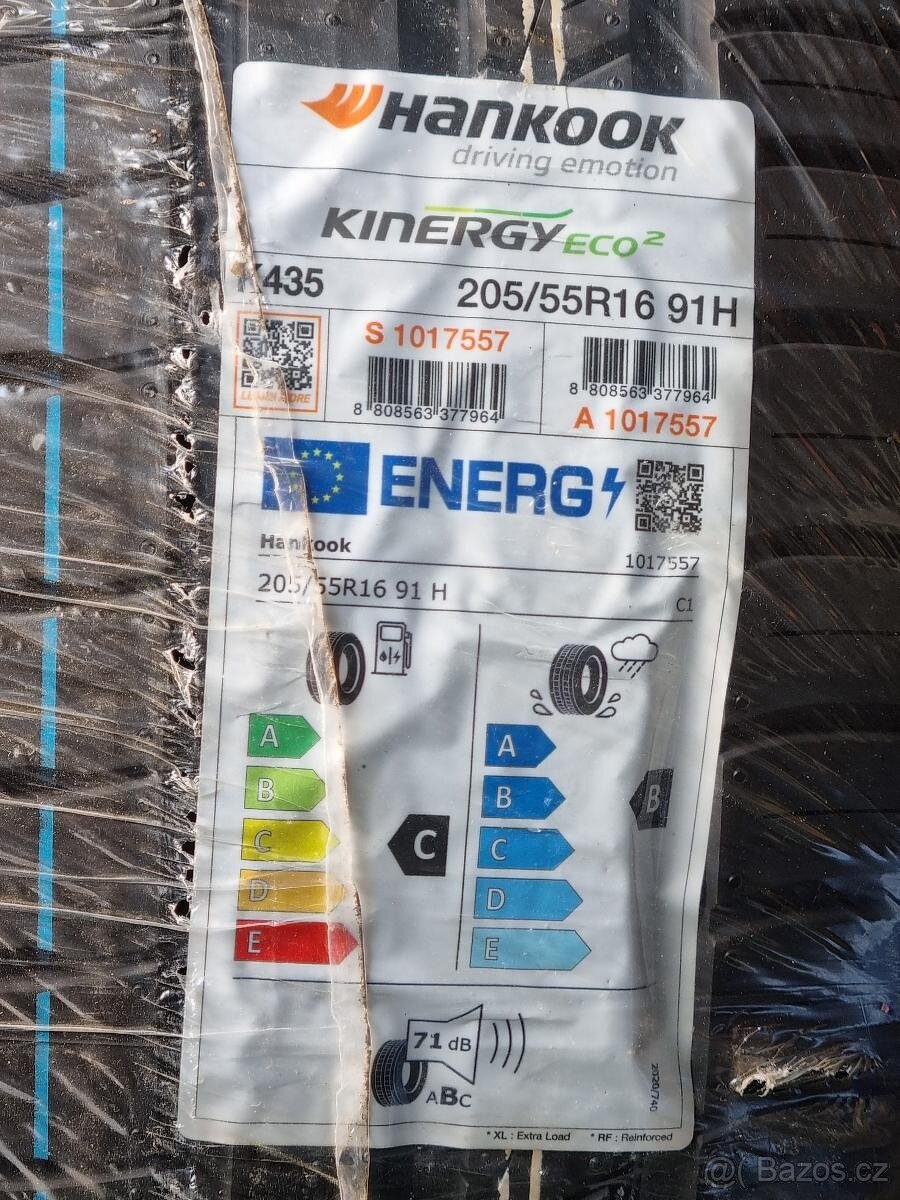 Letni pneu Hankook Kinergy eco2 K435 205/55 R16 91H