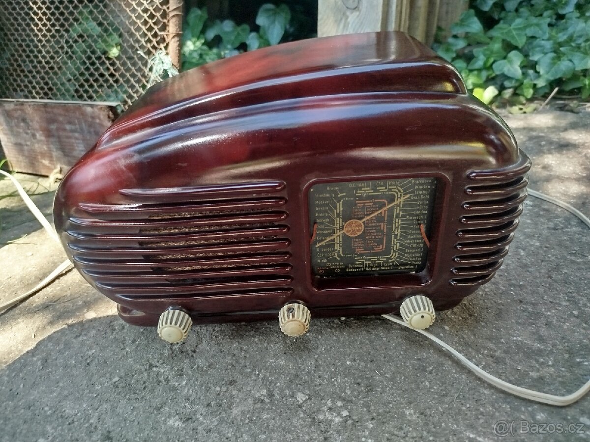 Tesla talisman 306 U retro staré krásné rádio