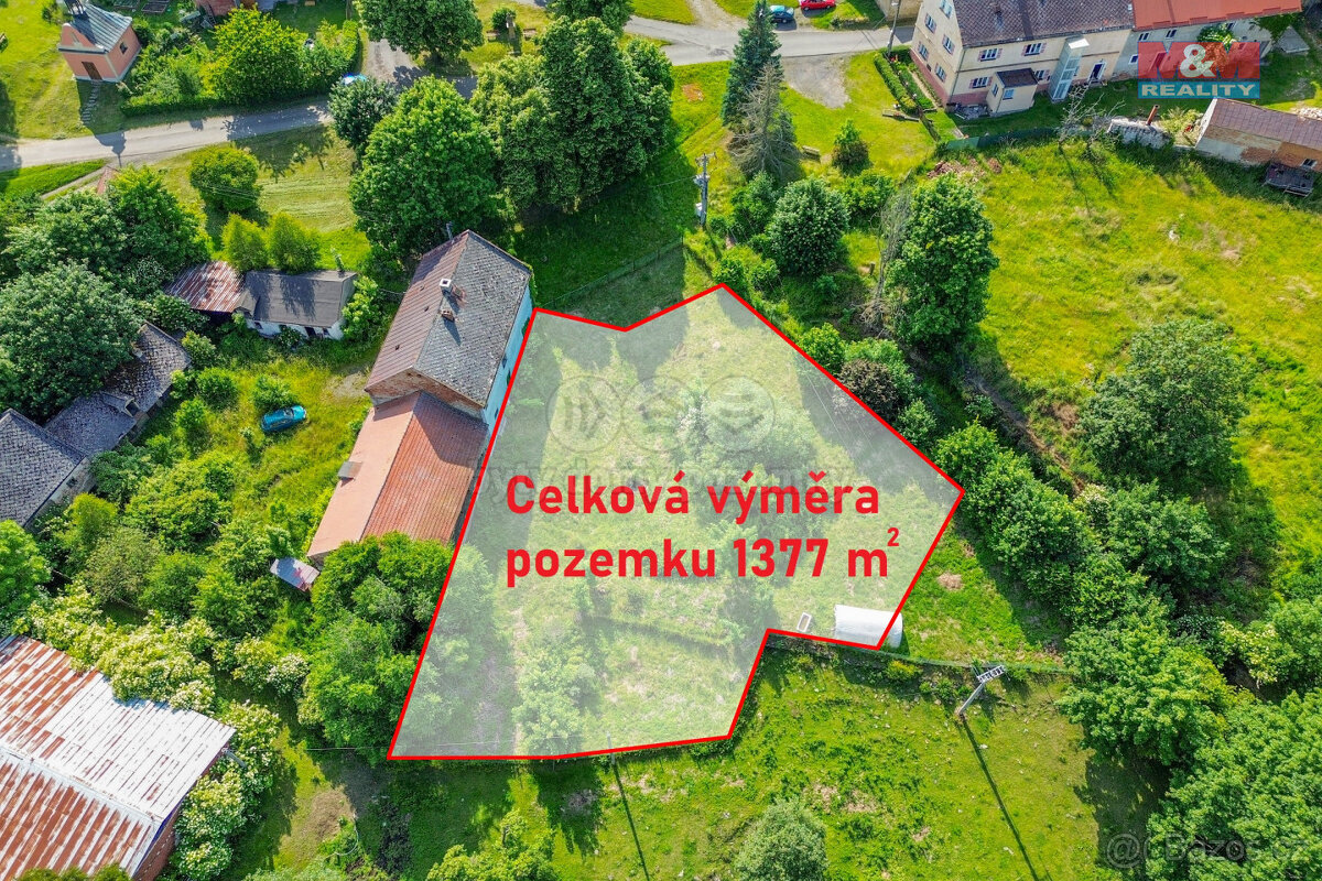 Prodej pozemku k bydlení, 1377 m², Žlutice