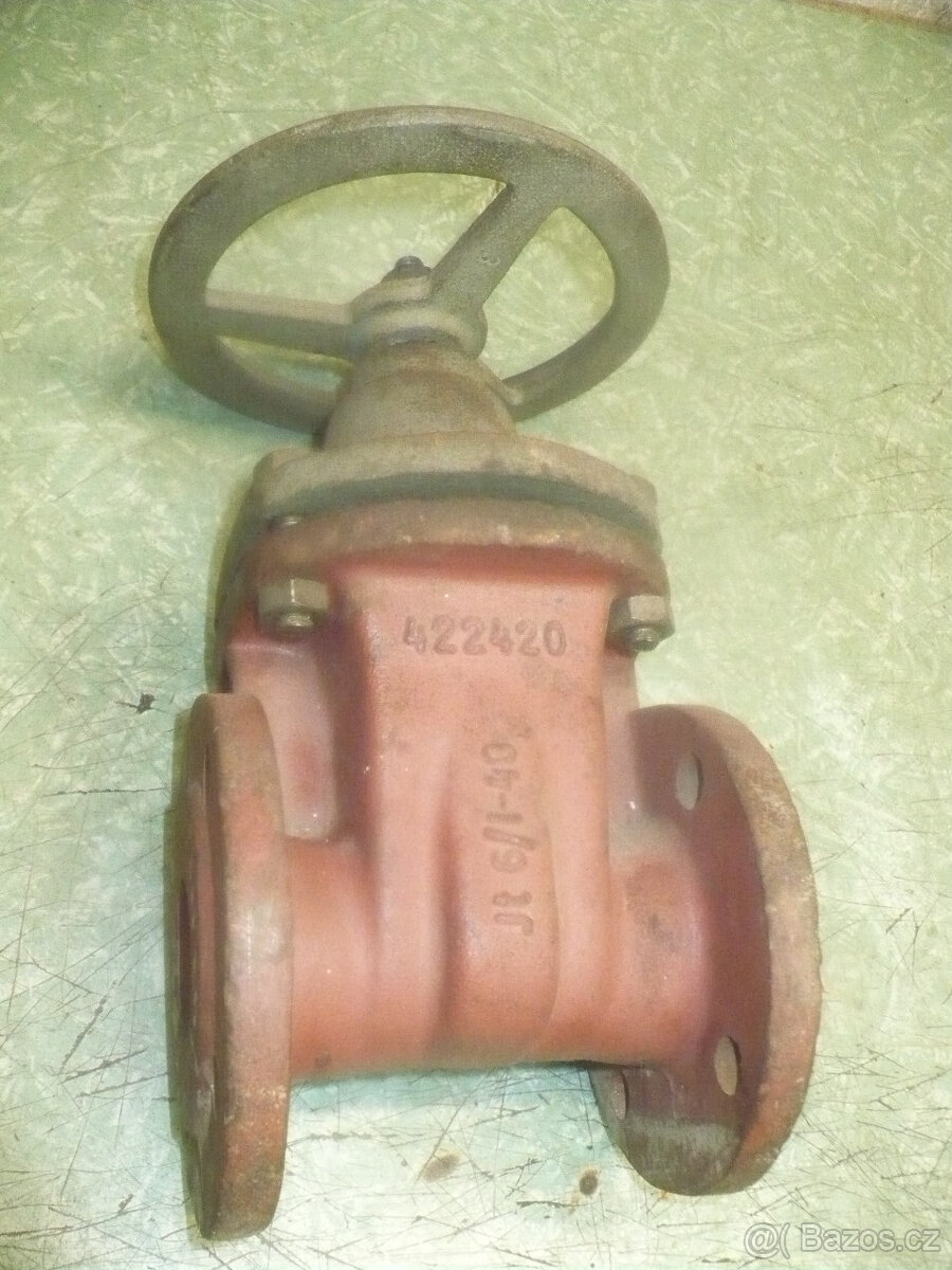šoupátkový ventil 40mm-plnoprůtočný