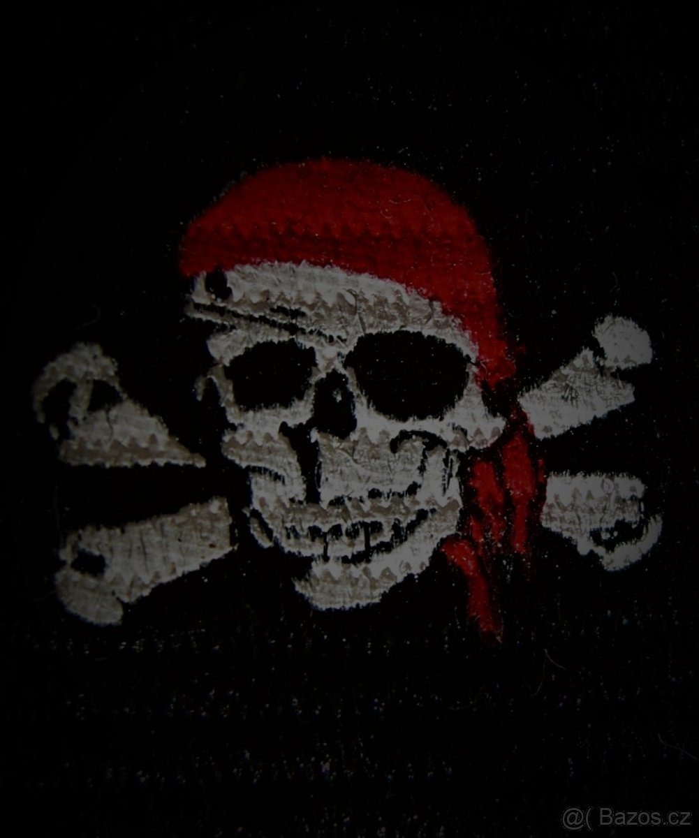 Pirátská šňůra na krk /5ks/