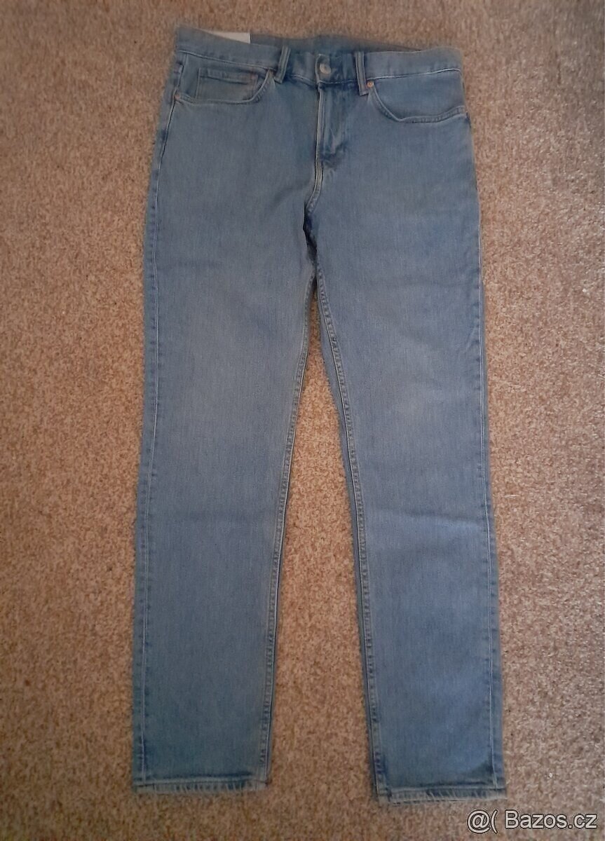 Pánské džíny H&M modré vel.W32/32