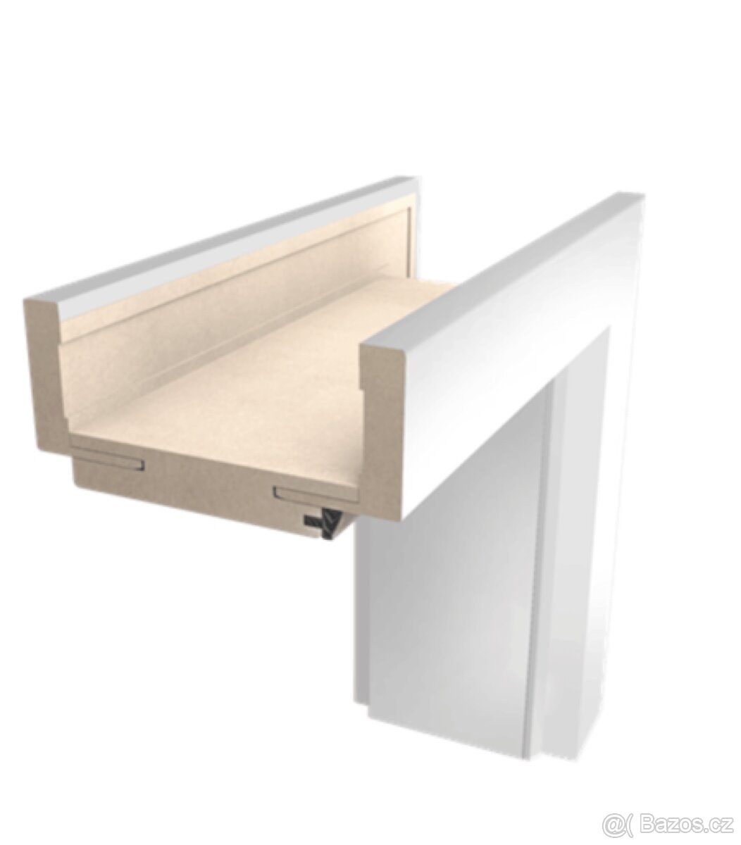 Obložková zárubeň Naturel 60 cm (12-14 cm) pravá