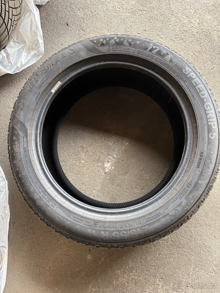 Zimní pneu 215/55/17 V XL