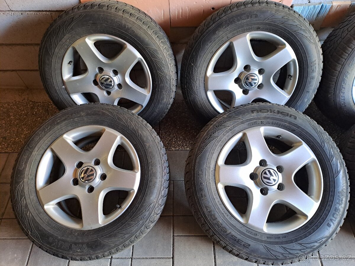 4x Alu na zimní pneu 235/65/R17 108H XL - Touareg