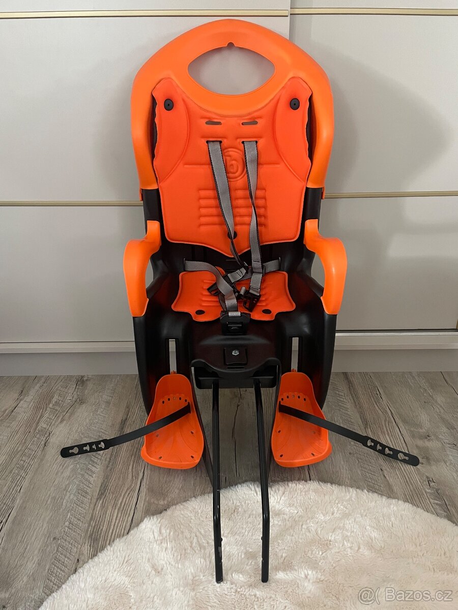 SEDAČKA BELLELLI TIGER STANDARD ZADNÍ ČERNÁ/ORANŽOVÝ