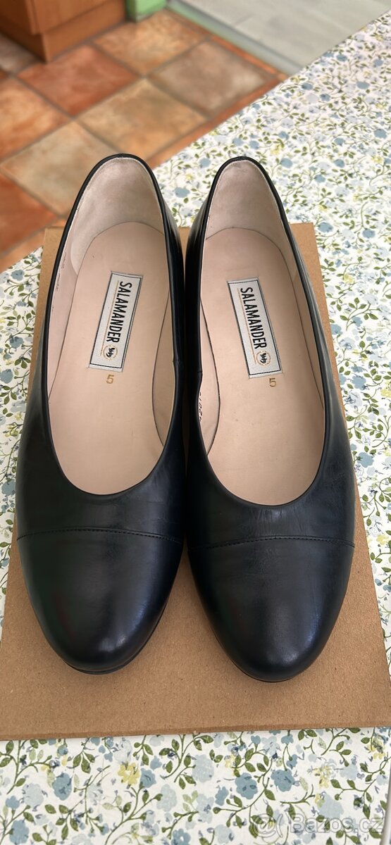 Dámské, kožené boty, Salamander, vel.38