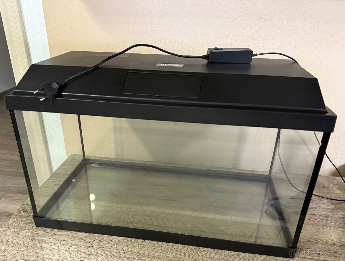 Akvárium invital led s biofiltrem a topítkem