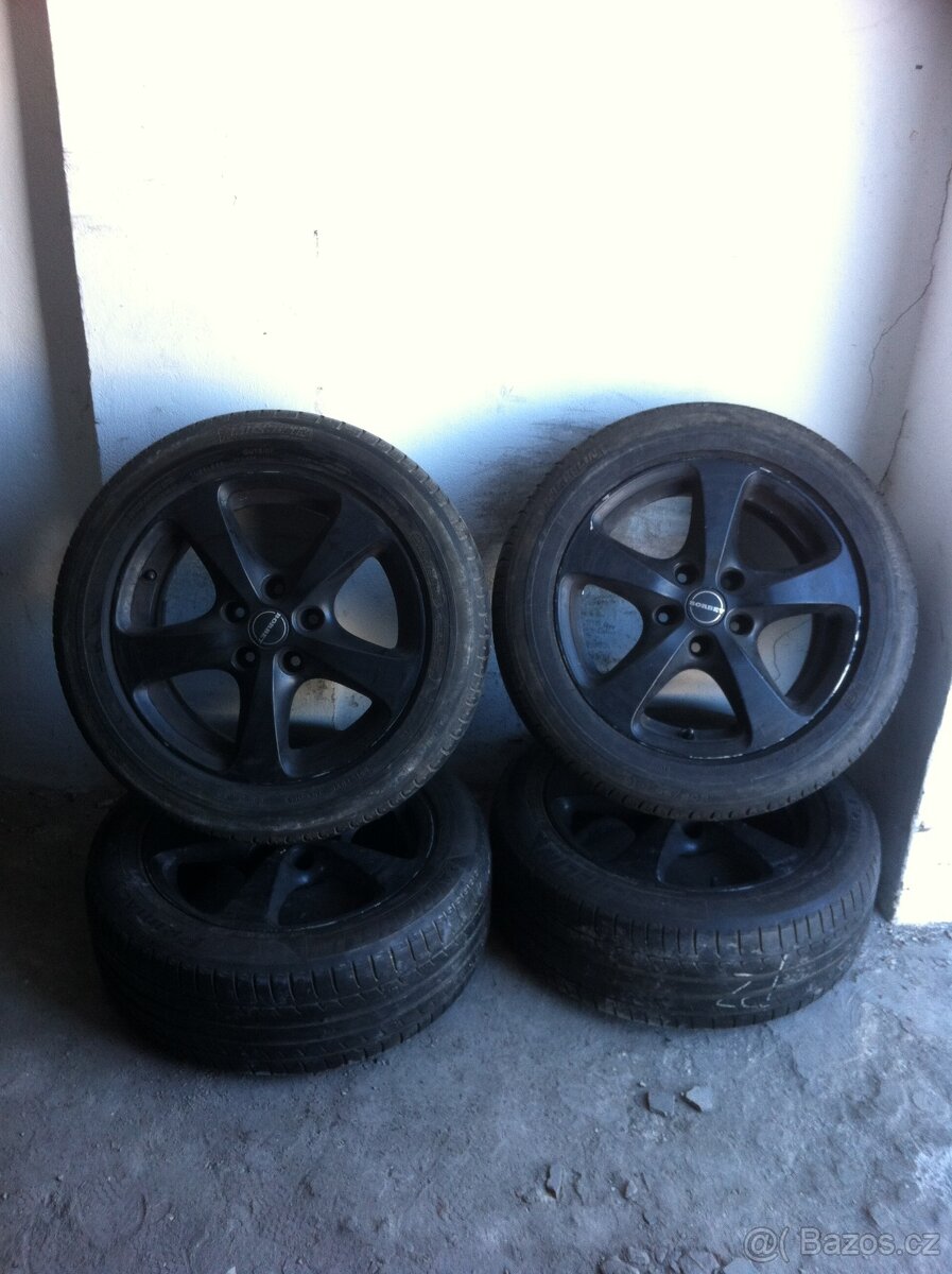 Disk R16 5x112+Letní Pneu 205/55R16