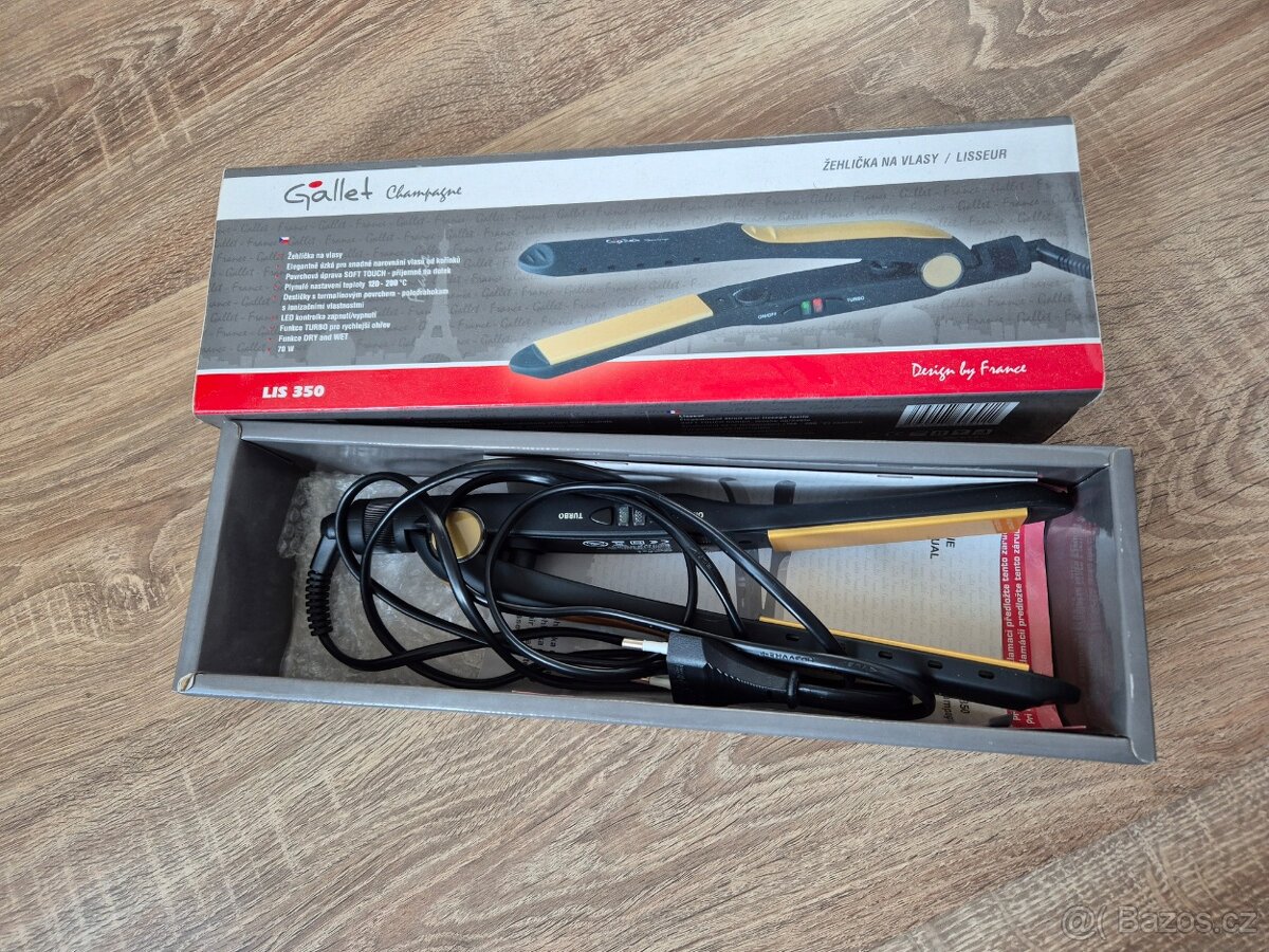 Zehlicka na vlasy Gallet