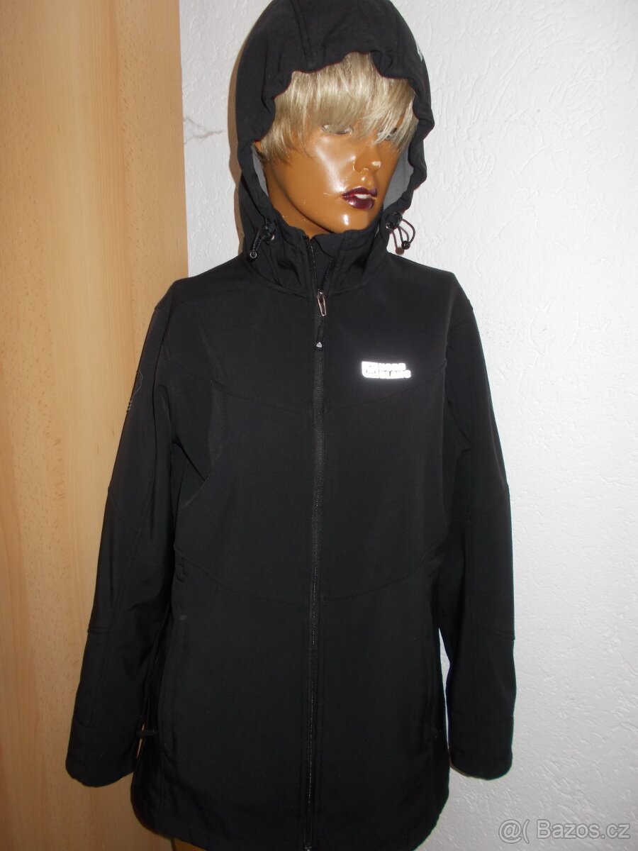 NÁDHERNÁ SOFTSHELOVÁ DELŠÍ BUNDA NORD BLANC