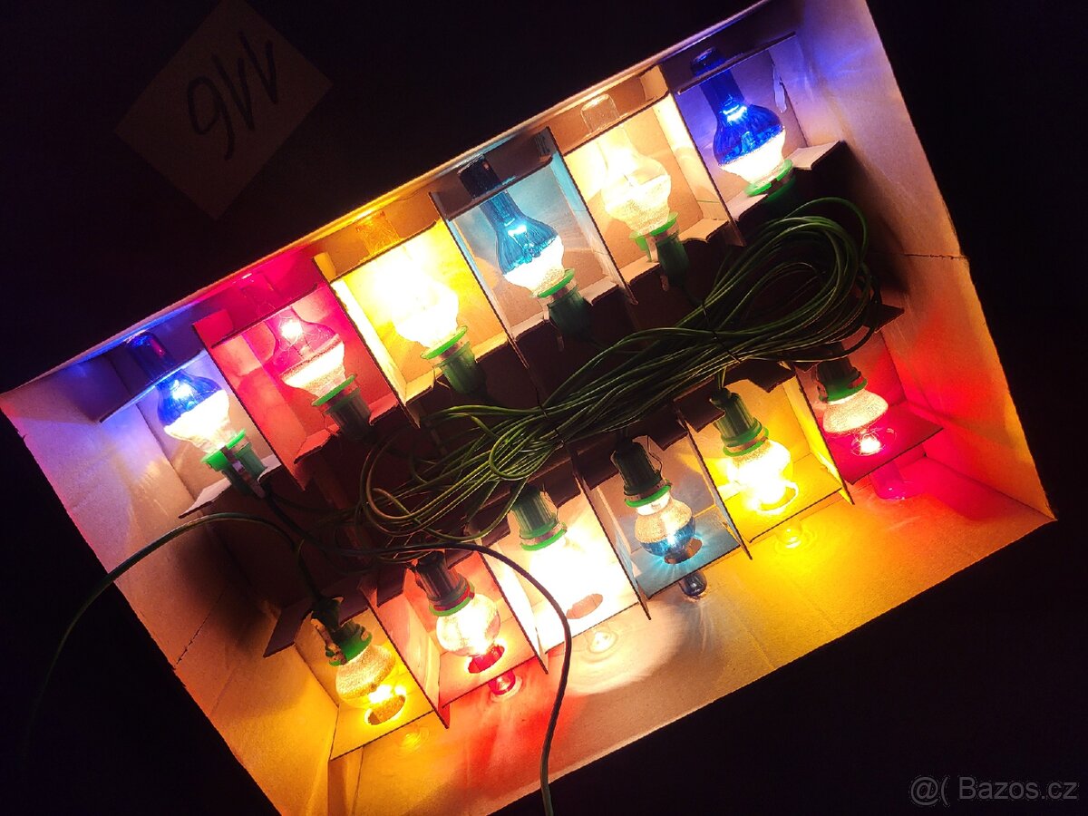 Retro vánoční osvětlení 116