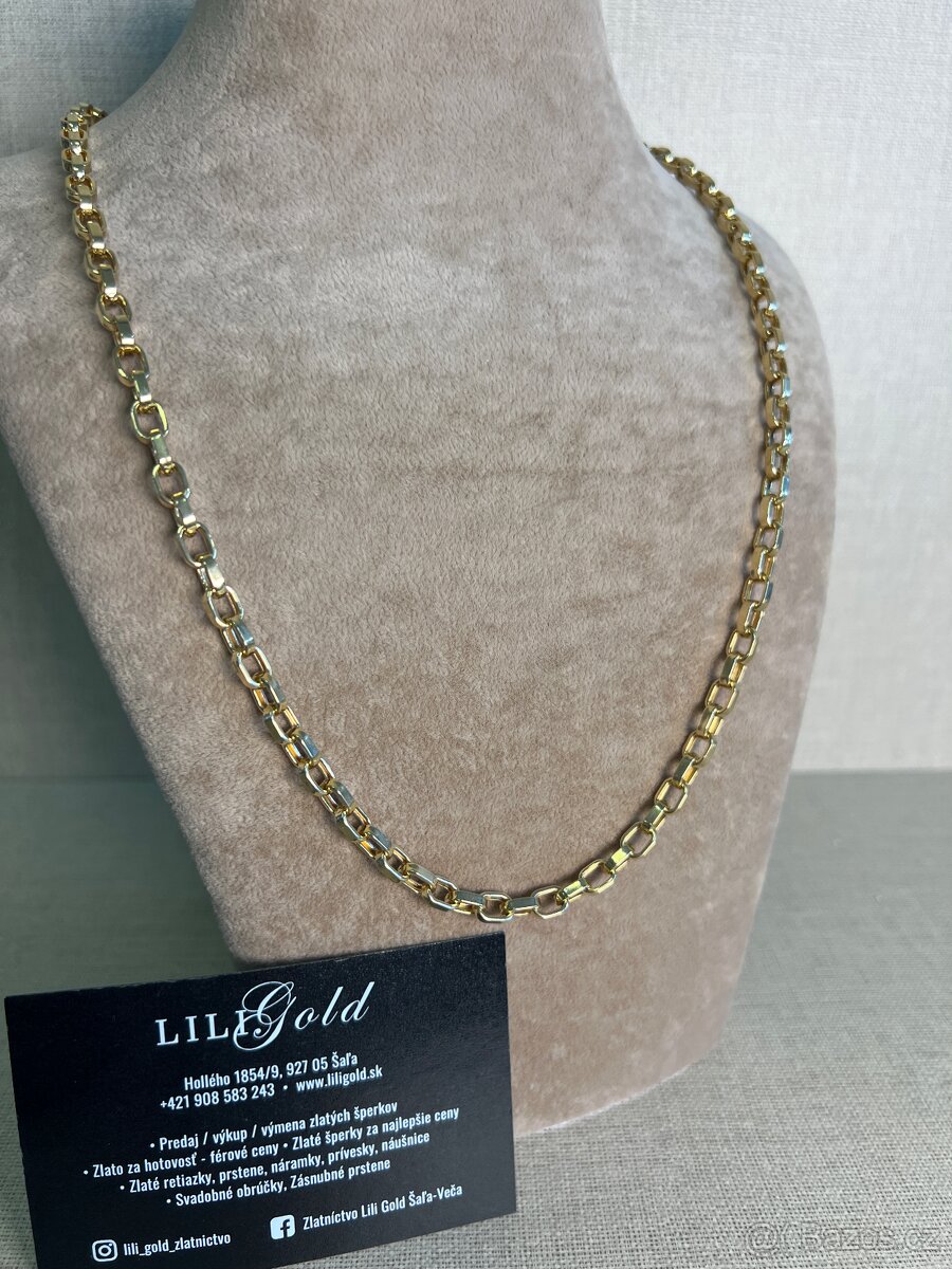 Zlatý řetízek 585/1000 14.45g Nová puncovaná