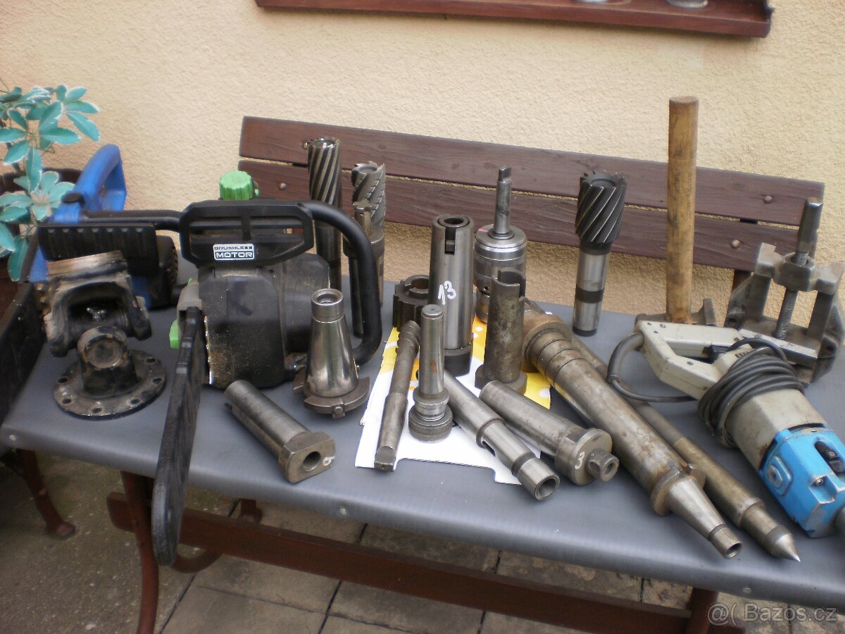 Prodám nové frézy a trny