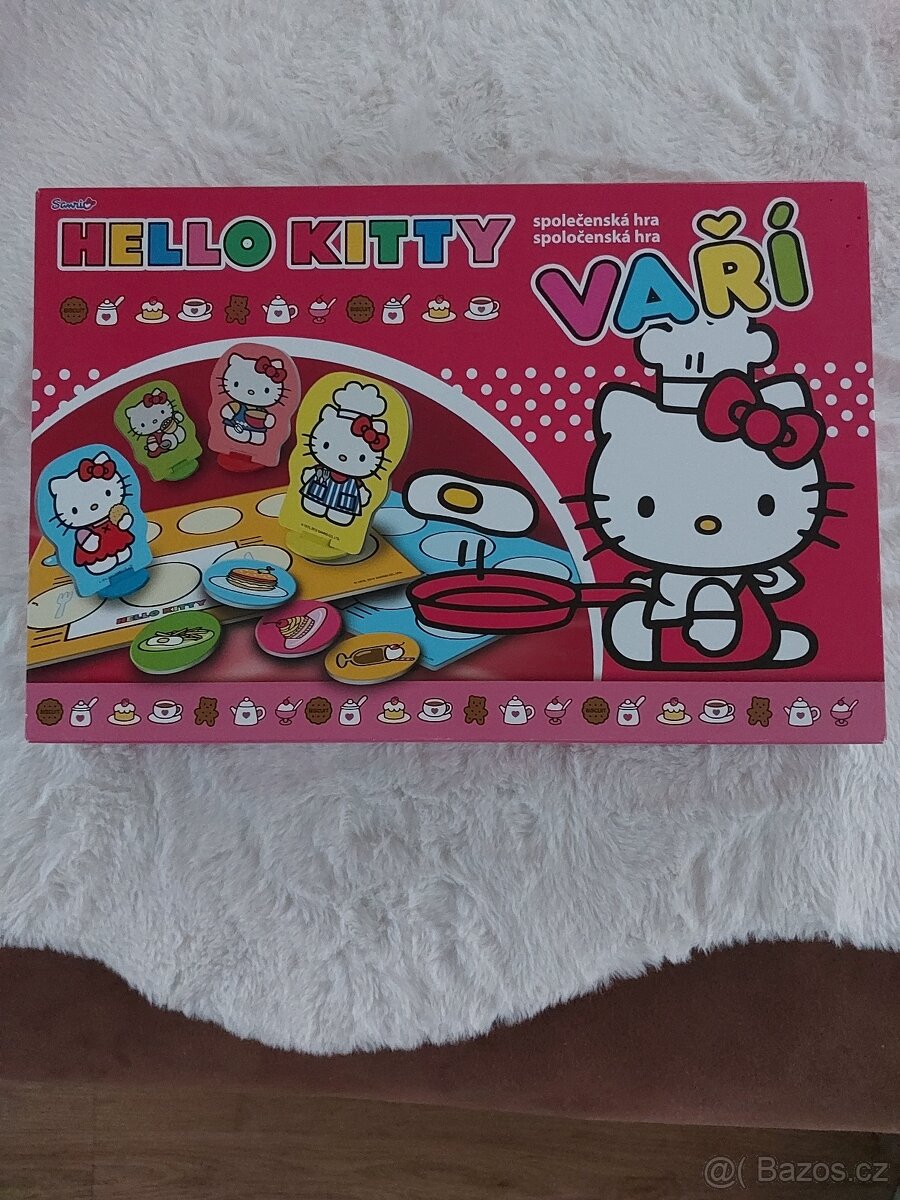 Společenská hra Hello Kitty vaří od 4 let