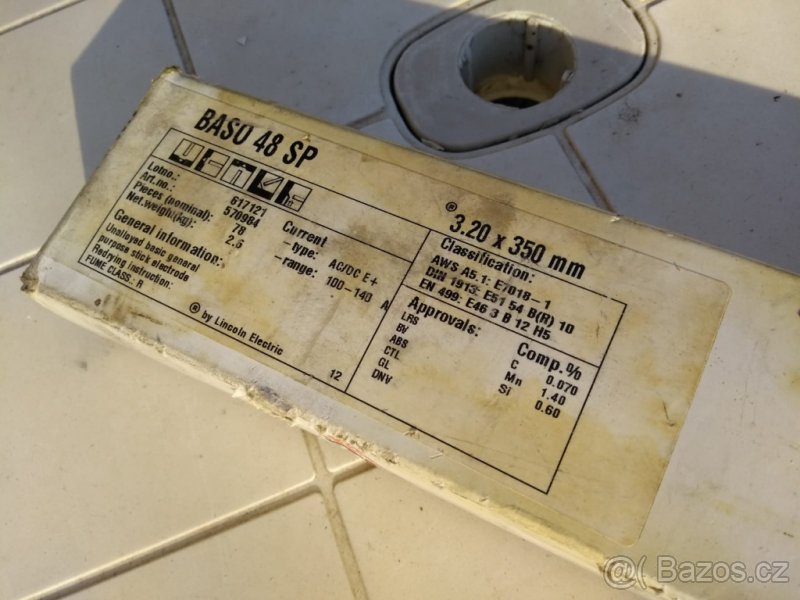 svářecí elektrody.foto