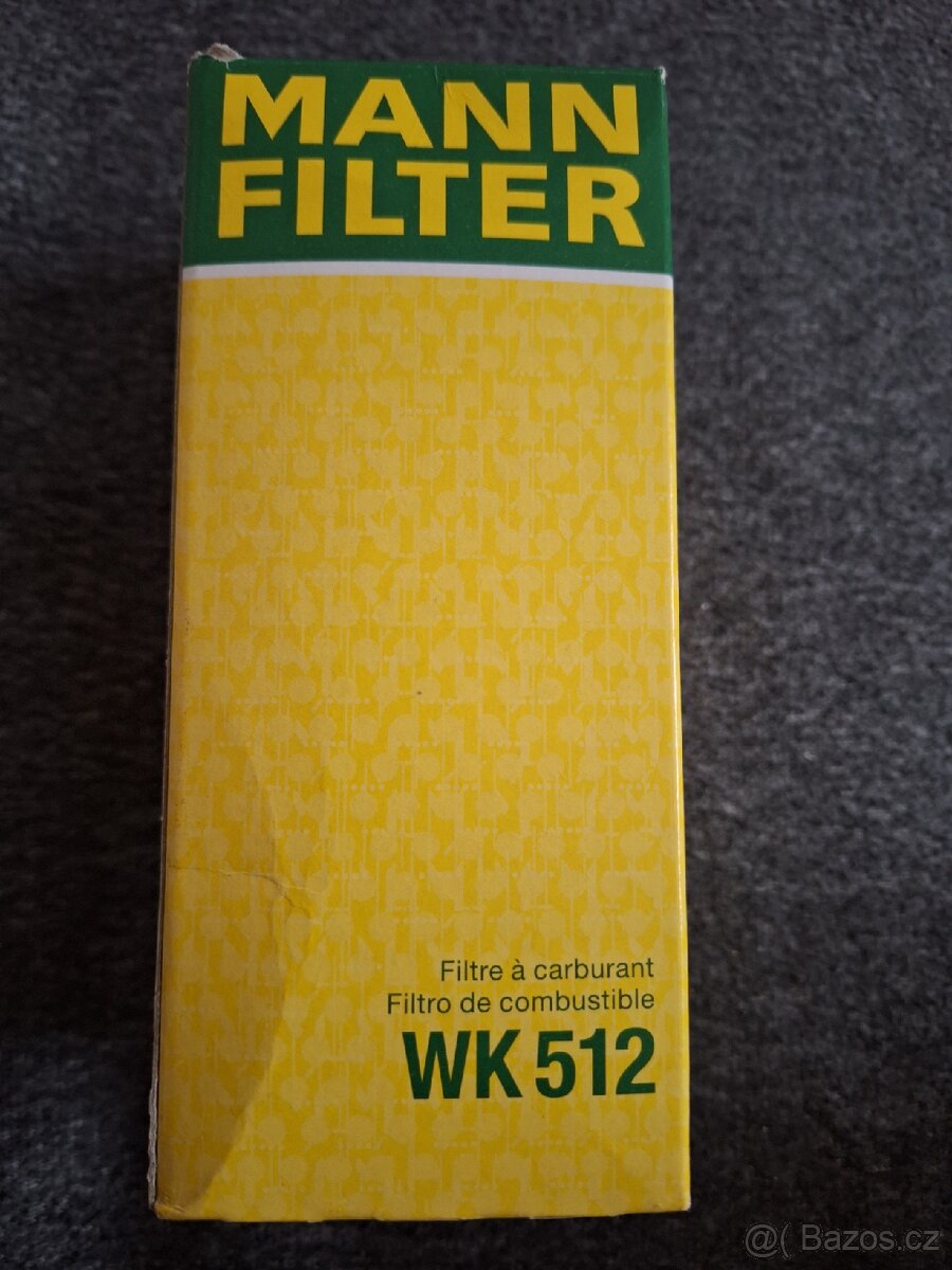 Palivovy filtr MANN WK 512
