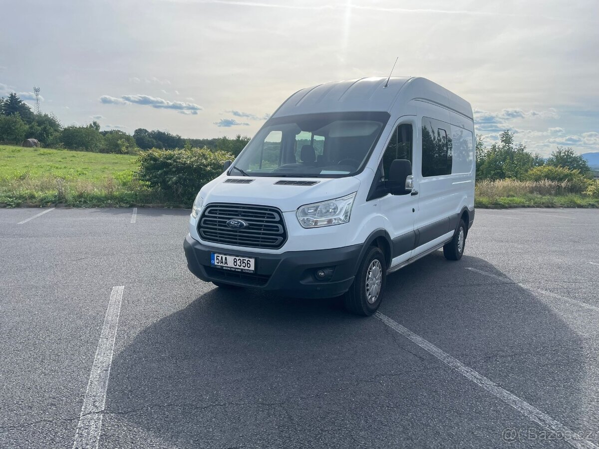 Ford Transit mk8 2,2 TDCi, 6 míst, L3H3