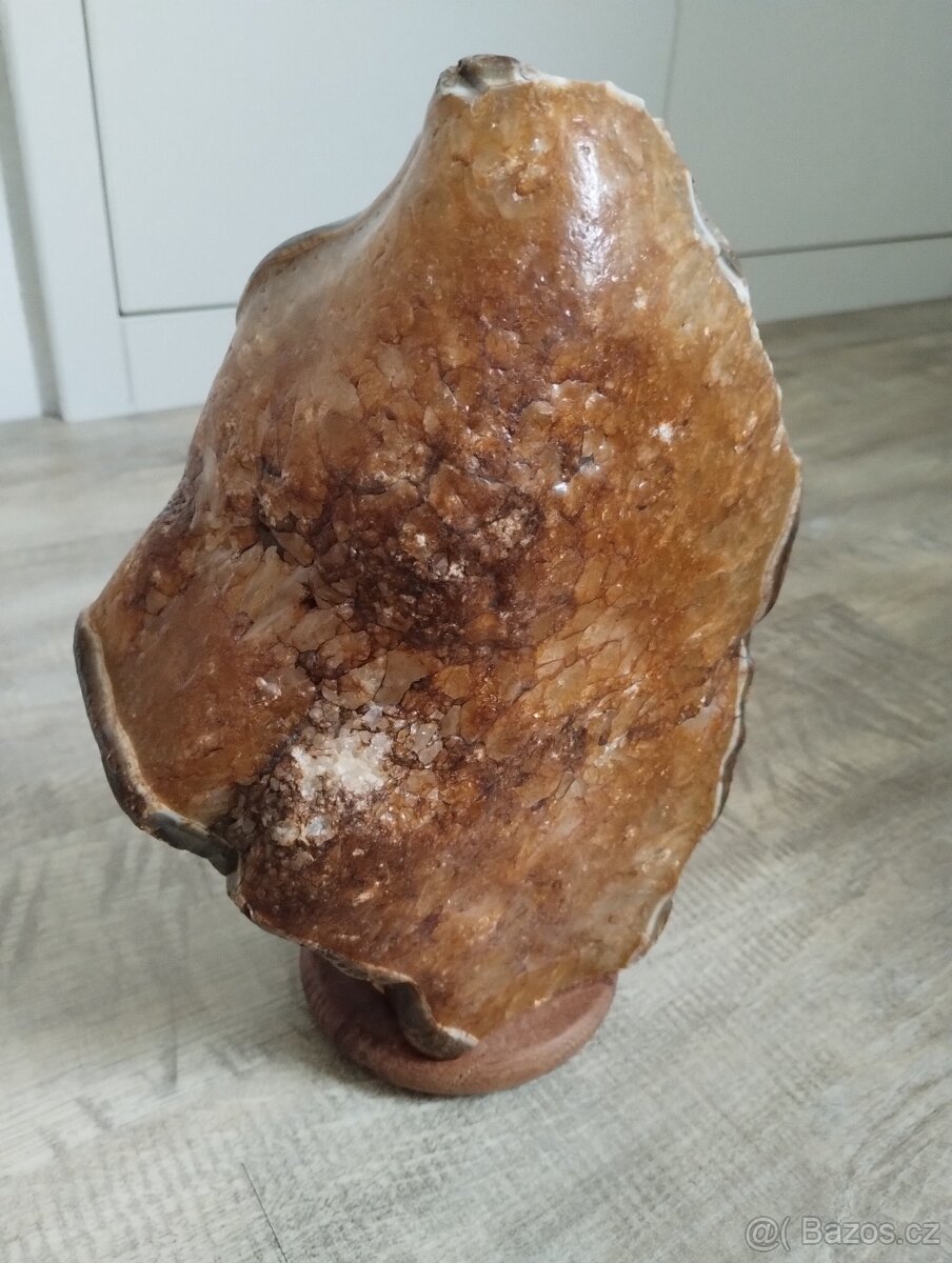 Achát dekorace lampa 27 cm