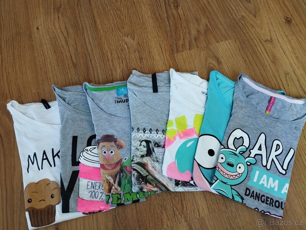 Trička velikost L,XL