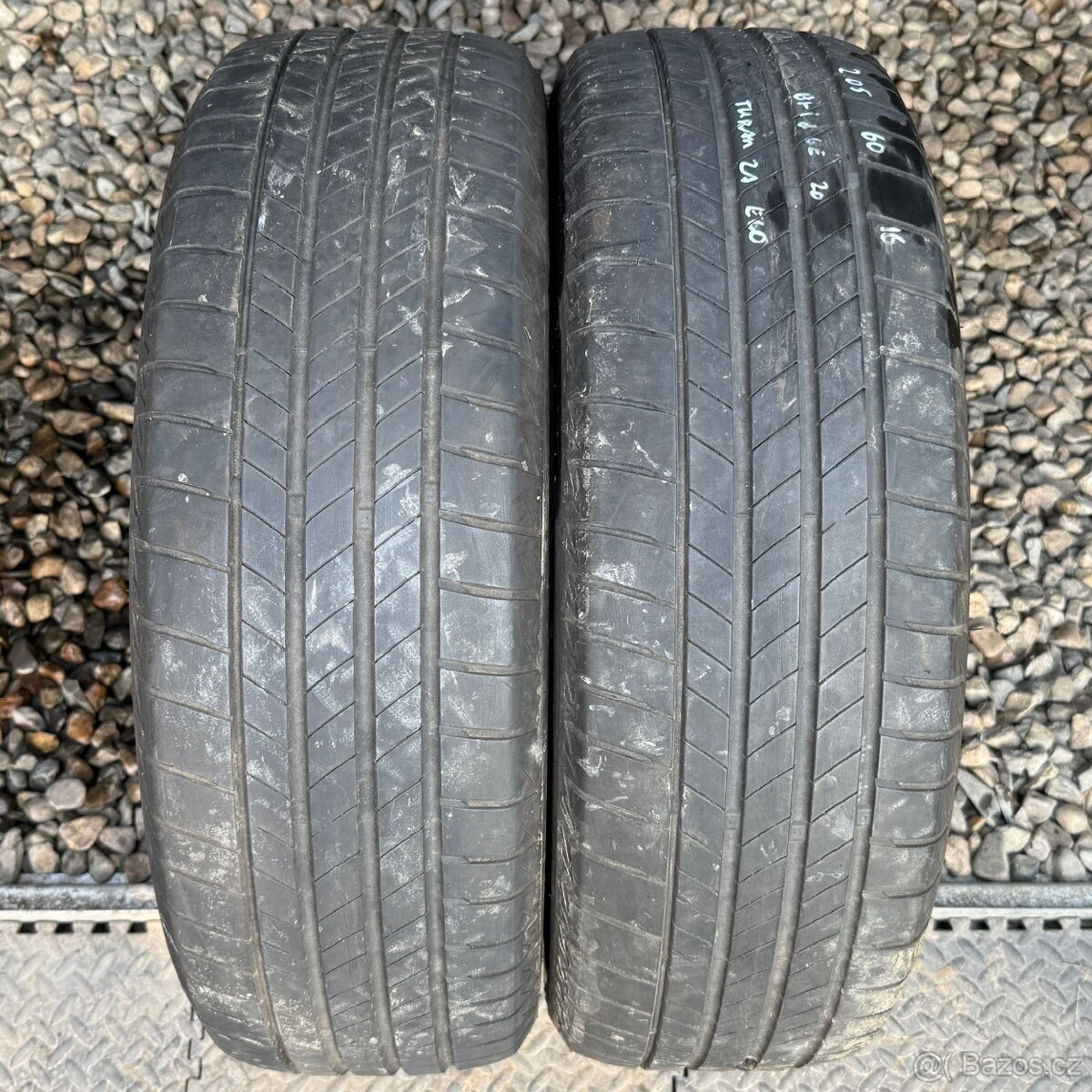 205/60/16 - Bridgestone letní pár pneu