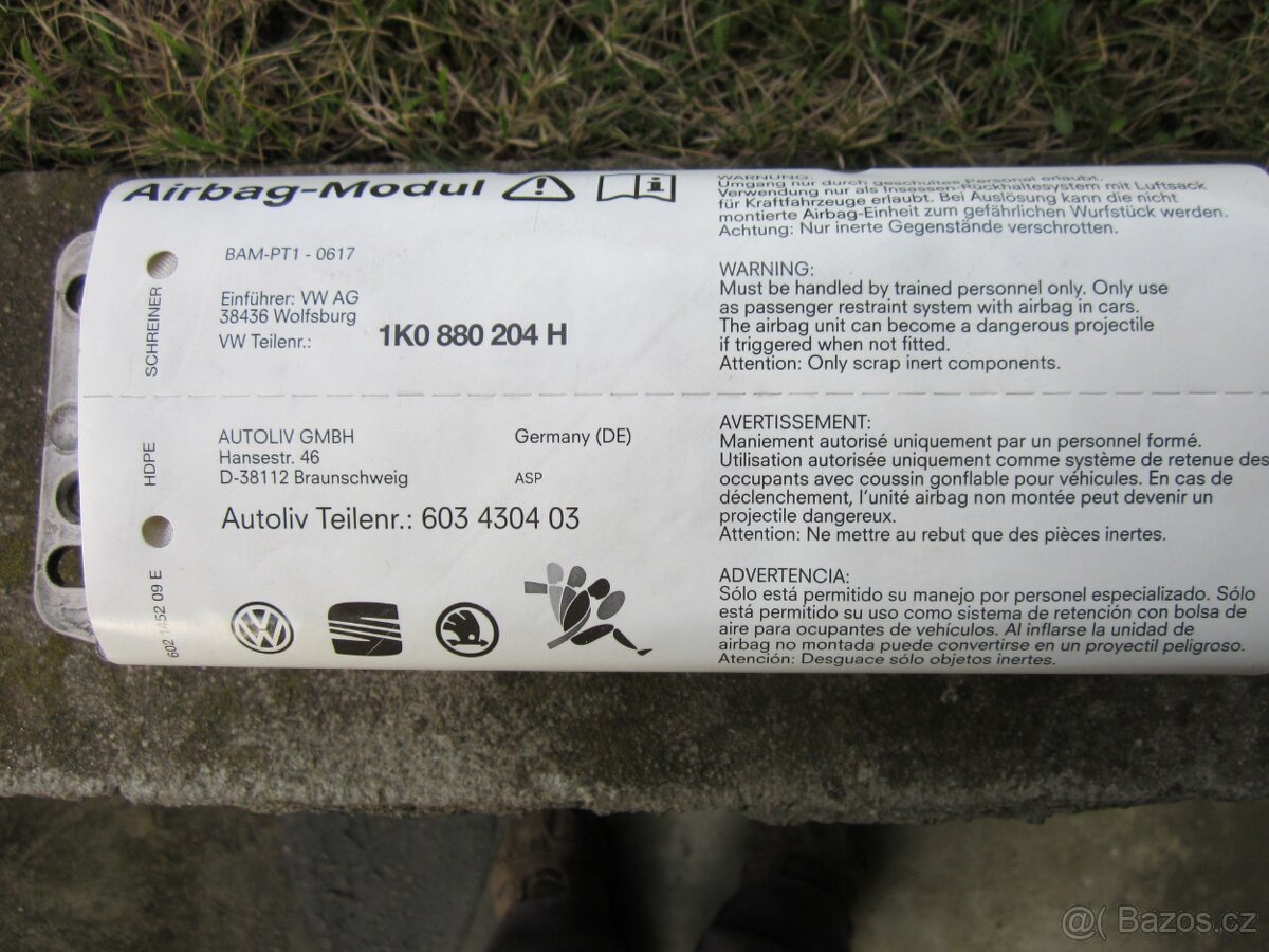 Octavia l - ll airbag