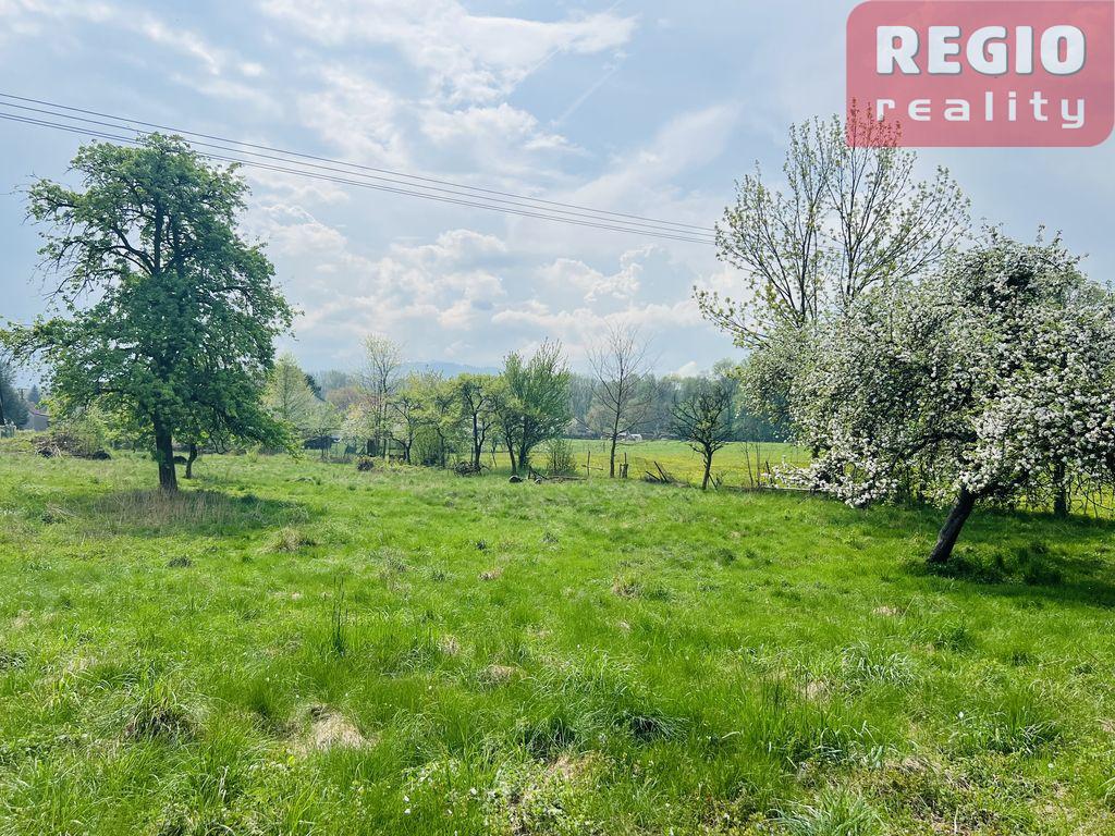 Pronájem pozemku/zahrady cca 4.200 m2, obec Nošovice