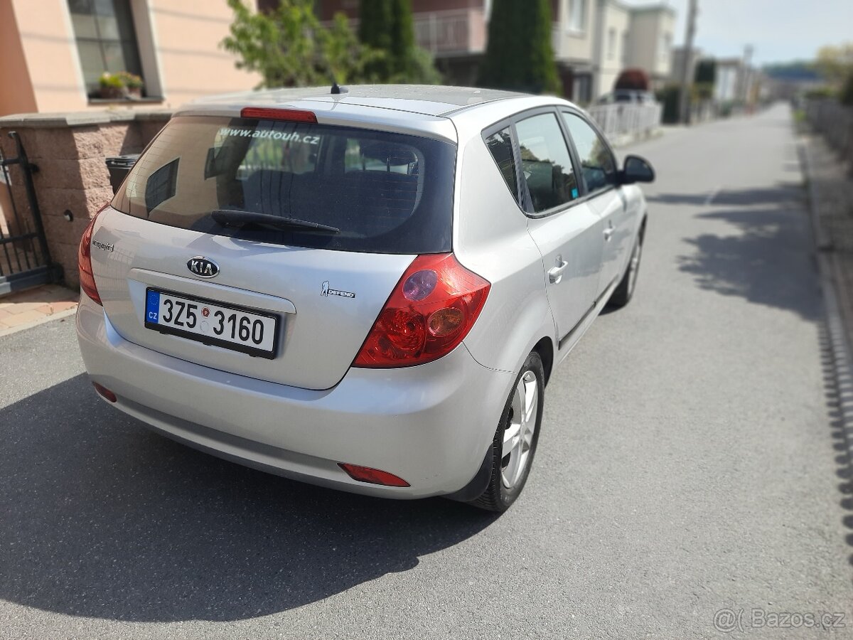 Kia ceed 1,4i 80kw r,v 2009naj 80t benzín