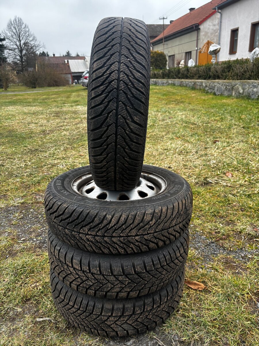 Sada 4x100 r13 165/70/13 zimní pneu