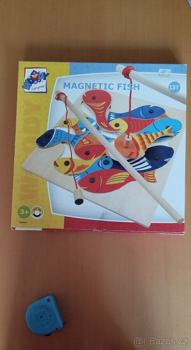Magnetický rybolov - Woody - od 3 let