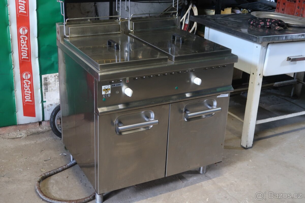 Elektrická fritéza OLIS- 400 V - skříň