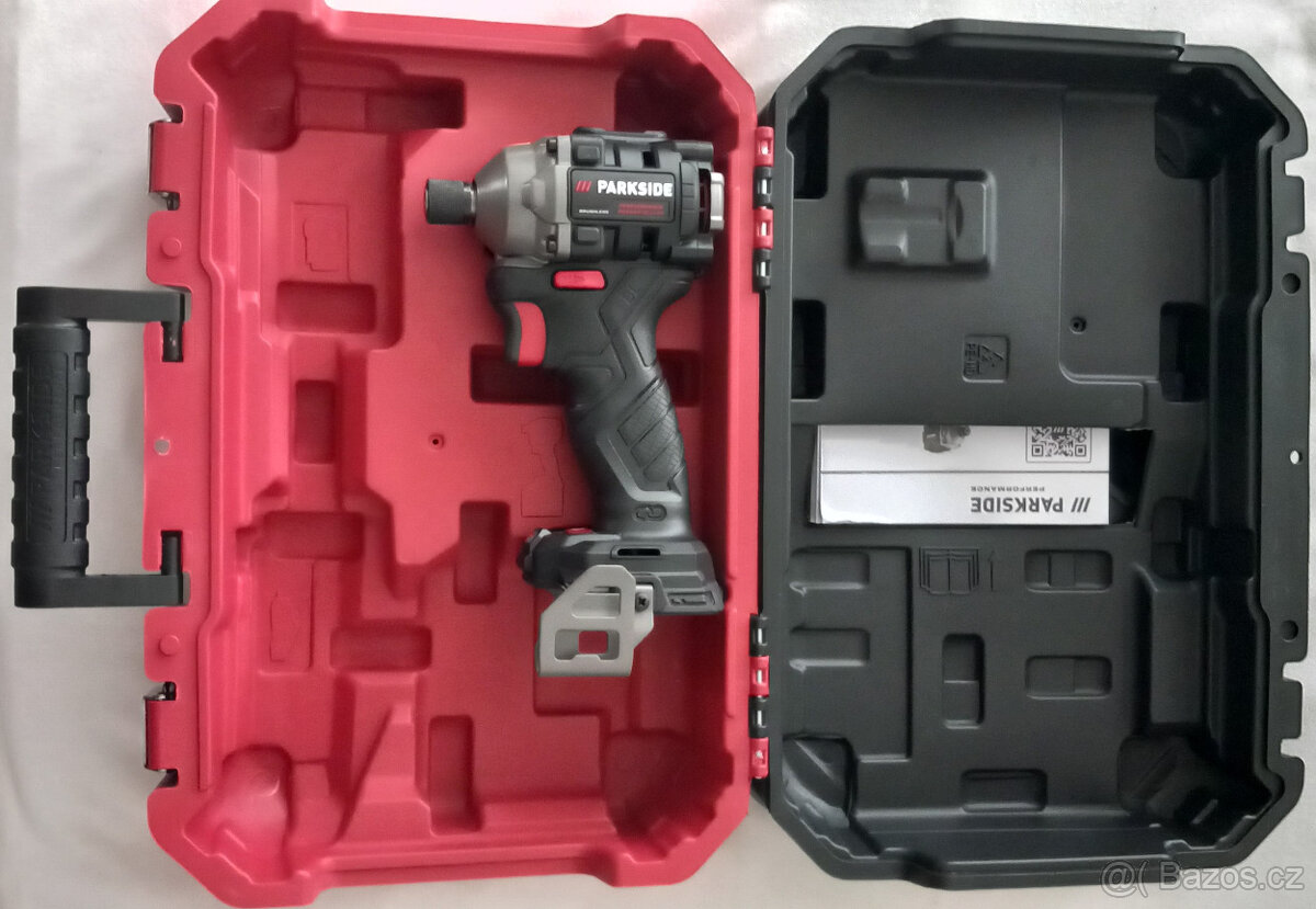 Aku rázový utahovák 1/4″ PDSSAP 20-Li D3 (Parkside Performan