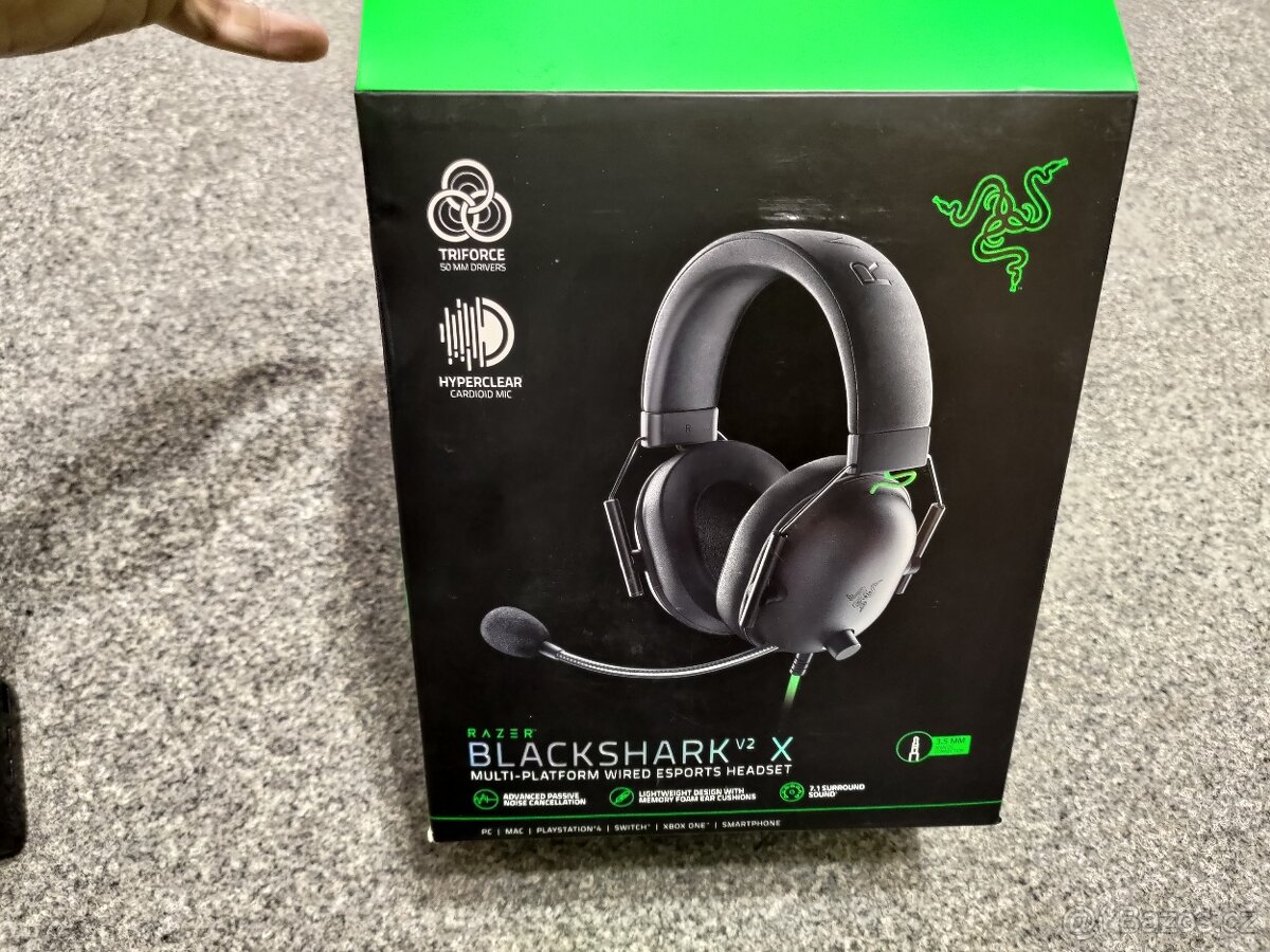 Herní sluchátka Razer BlackShark V2 X